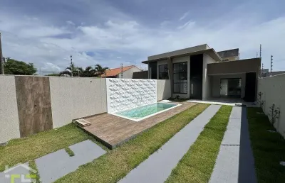 Casa para venda em rio das ostras, ouro verde, 3 dormitórios, 1 suíte, 2 banheiros, 2 vagas