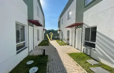 Casa em condomínio fechado com 2 quartos à venda na estada ribeirao das lages, 2180, parque santo afonso, vargem grande paulista por r$ 100.000
