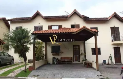 Casa em condomínio fechado com 3 quartos para alugar na estrada dos galdinos, 857, jardim barbacena, cotia por r$ 3.461