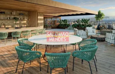 Vende apartamento, suíte, sacada gourmet, 2 vagas - batista campos