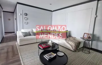 Maravilhoso apartamento de 106m², varanda gourmet, área de lazer completa.