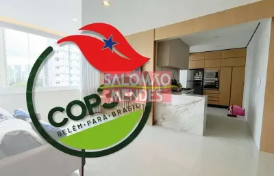 Cop 30. apartamento reformado no bairro do reduto. 03 quartos
