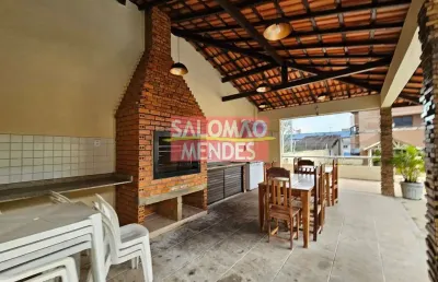 Oportunidade única, apartamento com 3 suites e duas vagas, prédio com área de lazer, apenas r$ 800.