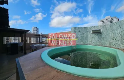 Cobertura triplex junto a praça  batista campos, piscina, área gourmet.