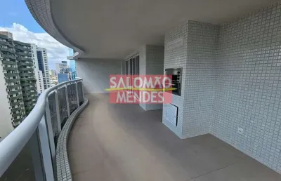 Apartamento 181 m2 na joão balbi, novo, andar alto, comdomínio completo, 03 vagas