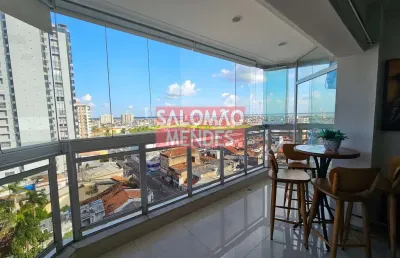 Apartamento com vista baia, 162m2, todo decorado, armários, porcelanato, piscina.