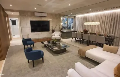 Apartamento para venda em são paulo, jardim dom bosco, 4 dormitórios, 3 suítes, 5 banheiros, 2 vagas
