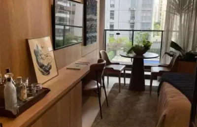 Apartamento para venda em são paulo, itaim bibi, 1 dormitório, 1 banheiro