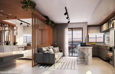 Apartamento para venda em são paulo, jardim das bandeiras, 1 dormitório, 1 suíte, 2 banheiros