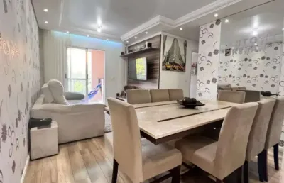 Apartamento para venda em são paulo, vila das belezas, 3 dormitórios, 1 suíte, 2 banheiros, 2 vagas