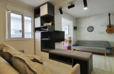Apartamento para venda em são paulo, jardim da glória, 2 dormitórios, 1 suíte, 2 banheiros, 2 vagas