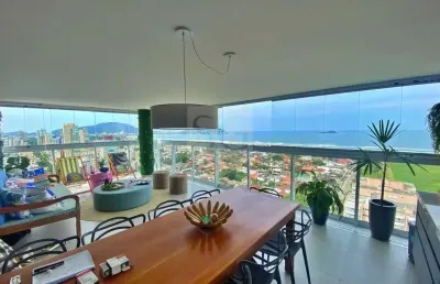 Apartamento com vista para o mar a venda no guarujá em são paulo - sp