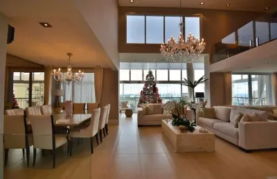 Cobertura luxuosa a venda no jardim morumbi em são paulo - sp