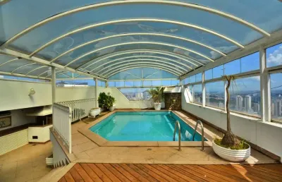 Apartamento alto padrão para locar no jardim marajoara em são paulo - sp