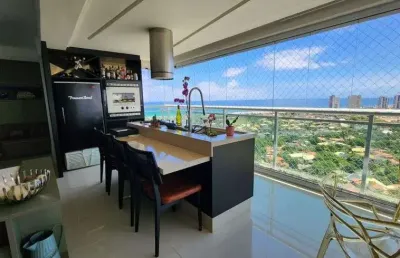 Finissimo apartamento 3 suítes vista mar 152 m porteira fechada