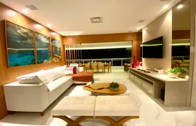 Luxuoso apartamento em patamares 143 mt 3 vagas 3/4 sendo 2 suites