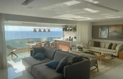 Hemispher vista mar finamente decorado  4 suítes 4 vagas