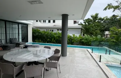 Casa alphaville 2 com 4 suítes espaço gourmet com piscina