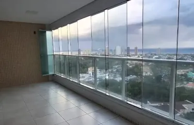 Apartamento para locação no greenville 3/4 andar alto vista mar
