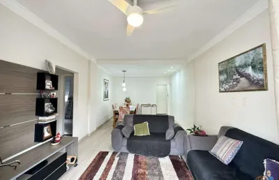 Apartamento à venda, 2 quartos, 1 vaga, centro - são vicente/sp