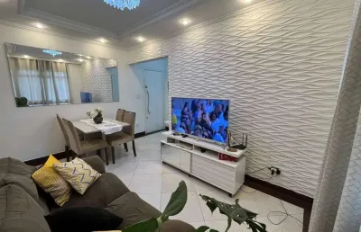Apartamento à venda, 2 quartos, 1 vaga, cidade nautica - são vicente/sp