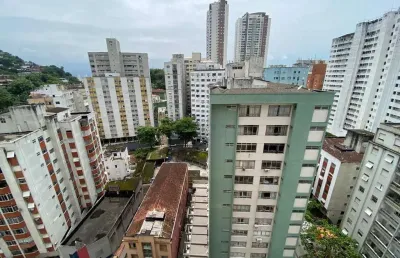 Apartamento à venda, 2 quartos, 1 vaga, josé menino - santos/sp