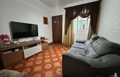 Apartamento à venda, 2 quartos, 1 vaga, são jorge - santos/sp