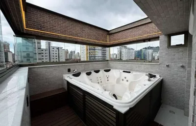 Sobrado à venda, 4 quartos, 4 suítes, 3 vagas, campo grande - santos/sp