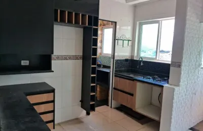 Apartamento à venda, 2 quartos, 1 suíte, 1 vaga, vila voturua - são vicente/sp