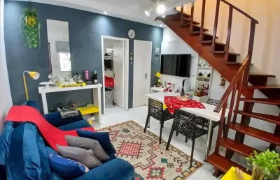 Casa à venda, 2 quartos, 1 vaga, vila voturua - são vicente/sp