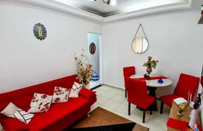 Apartamento à venda, 2 quartos, 1 vaga, são jorge - santos/sp