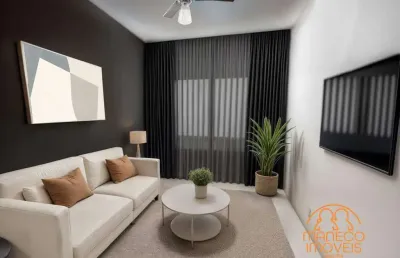 Apartamento à venda, 1 quarto, 1 vaga, itararé - são vicente/sp
