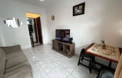 Apartamento à venda, 1 quarto, 1 vaga, centro - são vicente/sp