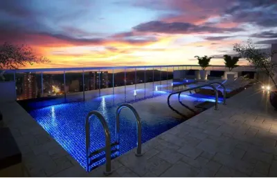 Apartamento à venda, 2 quartos, 1 suíte, 2 vagas, vila valença - são vicente/sp