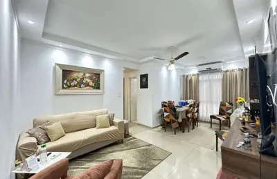 Apartamento à venda, 2 quartos, 1 vaga, campo grande - santos/sp