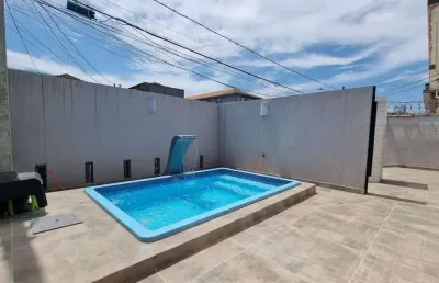Sobrado à venda, 2 quartos, 2 suítes, 3 vagas, macuco - santos/sp
