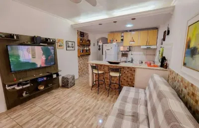 Apartamento à venda, 1 quarto, itararé - são vicente/sp