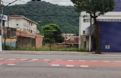 Lote ou terreno à venda, chico de paula - santos/sp