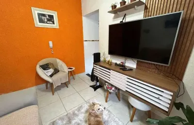 Apartamento à venda, 2 quartos, 1 vaga, vila cascatinha - são vicente/sp