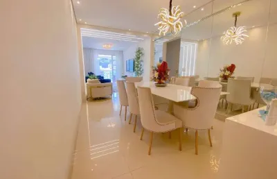 Apartamento à venda, 3 quartos, 1 suíte, 2 vagas, itararé - são vicente/sp
