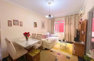Apartamento à venda, 2 quartos, 1 vaga, macuco - santos/sp