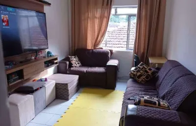 Apartamento à venda, 1 quarto, 1 vaga, josé menino - santos/sp