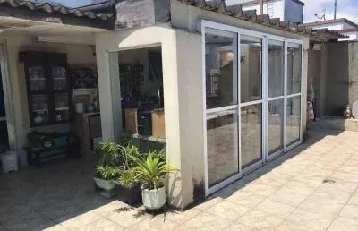 Cobertura à venda, 3 quartos, 1 suíte, 1 vaga, boqueirão - santos/sp