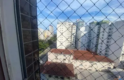 Apartamento com 2 quartos para alugar na Avenida Senador Pinheiro Machado, Campo Grande, Santos