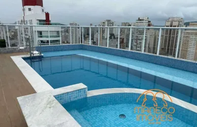 Apartamento com 2 quartos para alugar na Rua Machado de Assis, Boqueirão, Santos