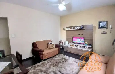 Apartamento à venda, 3 quartos, 1 vaga, são jorge - santos/sp