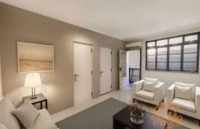 Apartamento com 2 quartos à venda na Rua Luiz Gama, Macuco, Santos