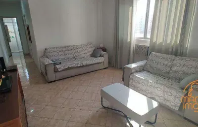 Apartamento à venda, 2 quartos, 1 vaga, vila mathias - santos/sp