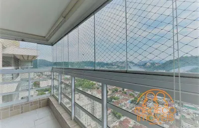 Apartamento à venda, 3 quartos, 1 suíte, 2 vagas, vila belmiro - santos/sp