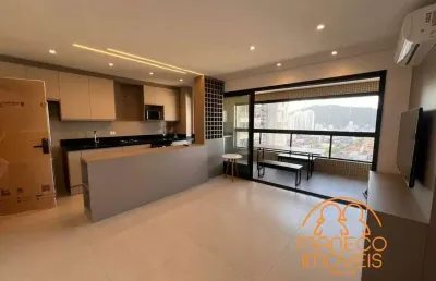 Apartamento à venda, 2 quartos, 1 suíte, 1 vaga, josé menino - santos/sp